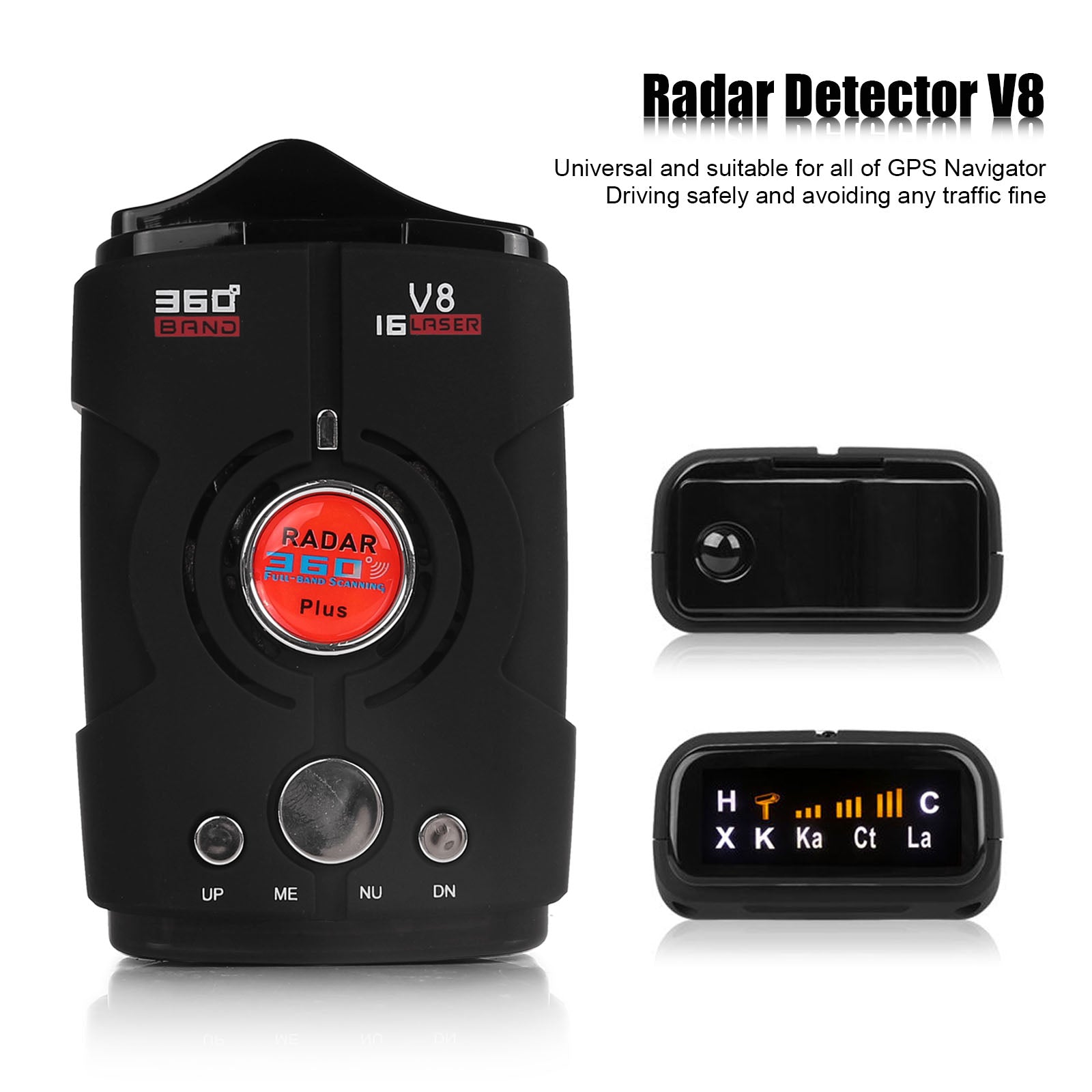 Car Radar Speed Detector (V8)