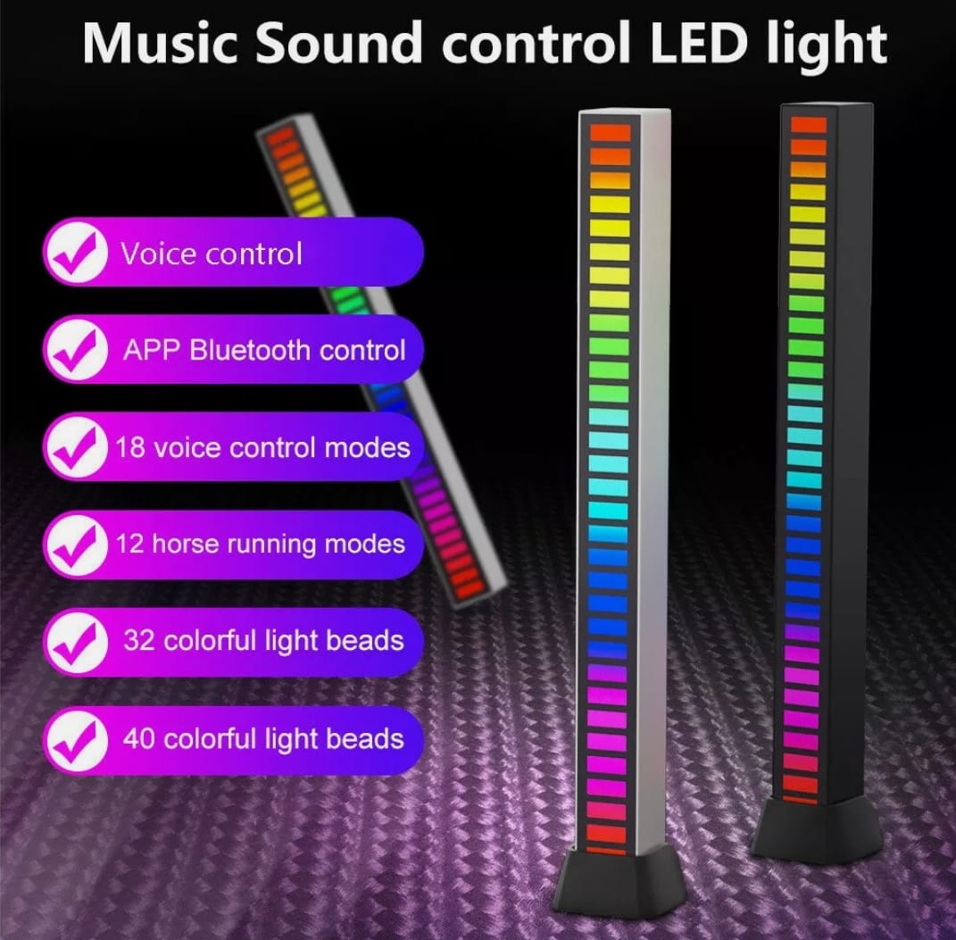 Dragon Sound Reactive Music Light Bar (2 pcs)