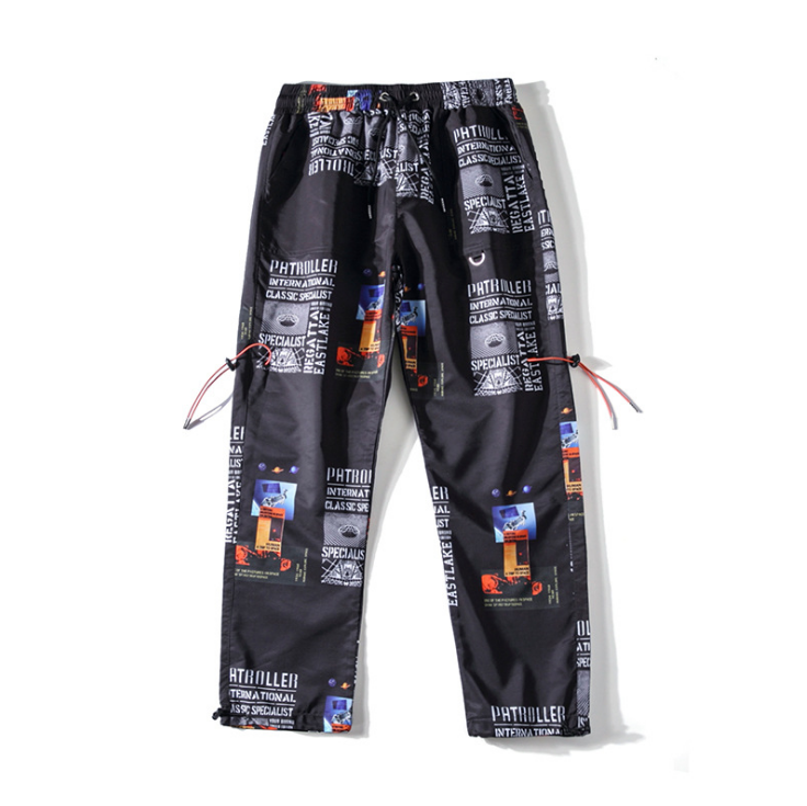 Loose Sports Beam Pants